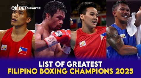 okbet filipino boxing champion|Filipino boxers crowd top 10 in WBC ratings .